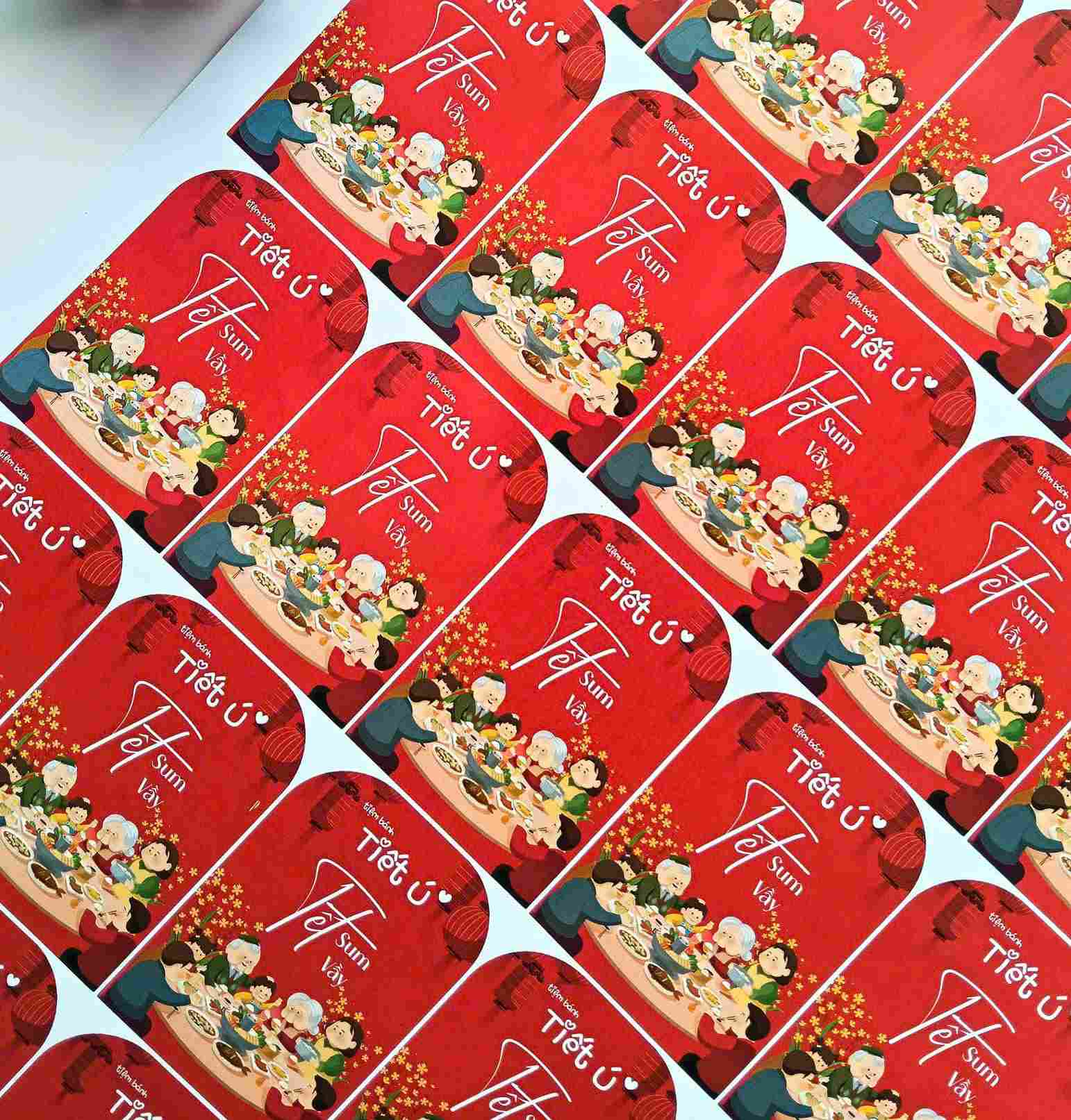 In tem tết đậm chất riêng - Bùng nổ doanh số mùa Tết